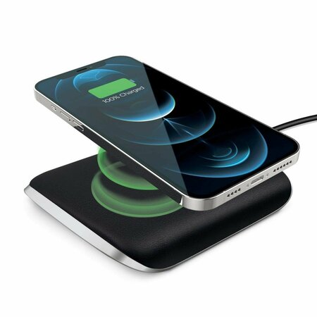 NAZTECH 15W Power Pad 2 Fast Wireless Charger, Black 15439-HYP